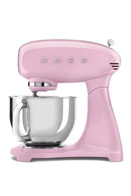 SMEG Stand Mikser Tam Renkli Pembe 50ler Stili Estetiği