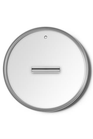 Smeg Cookware Cam Kapak 24 Cm Ckfl2401