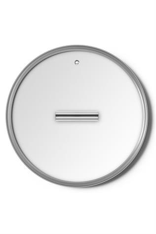 Smeg Cookware Cam Kapak 28 Cm Ckfl2801