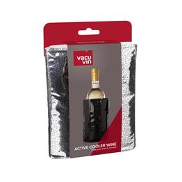 Vacu Vin Aktif Şarap Soğutucu, Gümüş