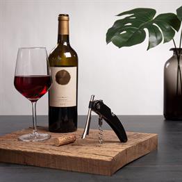 Vacu Vin Tek Çekim Tirbuşon Siyah, Kutulu