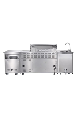 Berfmann 6+2 Barbekü ve Buzdolaplı Outdoor Mutfak BRGG-275S