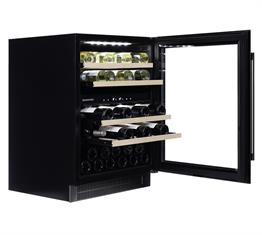 Dunavox Flow-39 Gümüş Solo Şarap Dolabı - 39 Şişe Kapasiteli