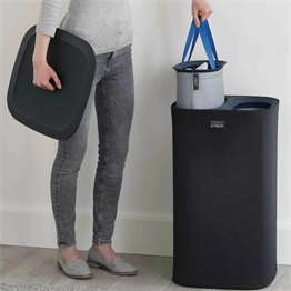 Joseph Joseph 50002 Tota 60 Lt. Çamaşır Ayırma Sepeti - Siyah