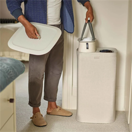 Joseph Joseph 50019 Tota 60 Lt. Çamaşır Ayırma Sepeti - Ekru