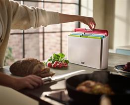 Joseph Joseph 60230 Şef Bıçaklı Kesme Tahtası Seti – Gri