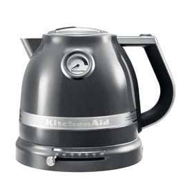 KitchenAid 5KEK1522EMS Artisan Medallion Silver 1.5 Litre Kettle