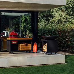 OFYR Seramik Siyah Çelik Kaplama Pişirme Ünitesi OCSB-100-PRO