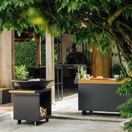 OFYR Siyah Çelik Kaplama Pişirme Ünitesi OCSB-100