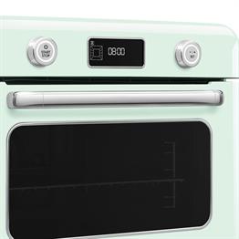 SMEG 50s Style Retro Pastel Yeşil Buharlı Fırın COF01PGEU