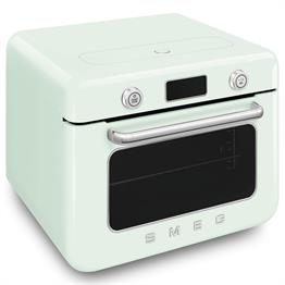 SMEG 50s Style Retro Pastel Yeşil Buharlı Fırın COF01PGEU