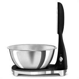 SMEG 50s Style Retro Siyah Analog Mutfak Tartısı KSF01BLWW