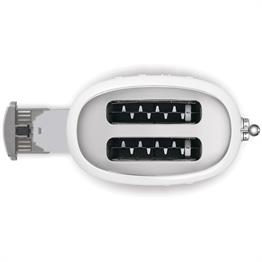 SMEG Beyaz 2X2 Ekmek Kızartma Makinesi TSF01WHEU