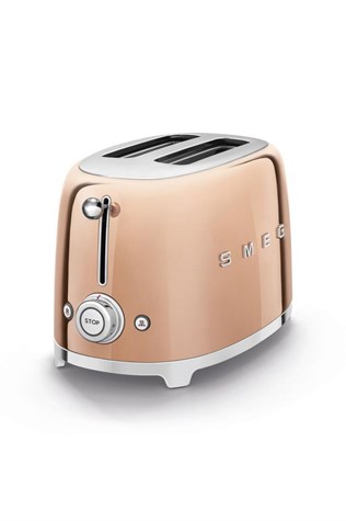 SMEG Ekmek Kızartma Makinesi Rose Gold TSF01RGEU