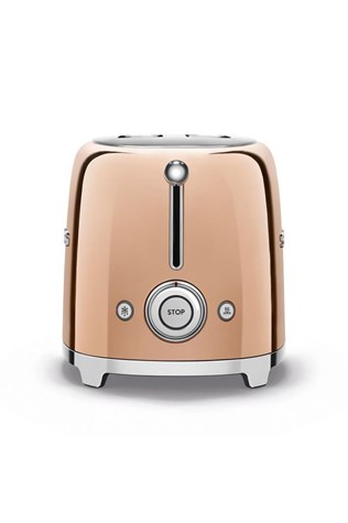 SMEG Ekmek Kızartma Makinesi Rose Gold TSF01RGEU