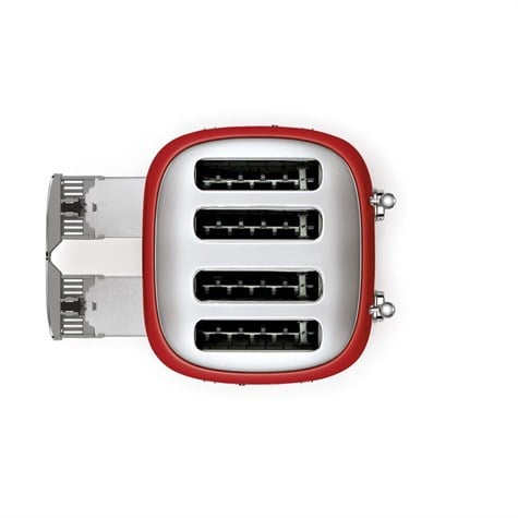 SMEG Kırmızı 4X1 Ekmek Kızartma Makinesi TSF03RDEU