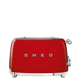 SMEG Kırmızı 4X1 Ekmek Kızartma Makinesi TSF03RDEU