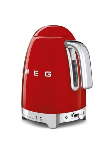 SMEG Kırmızı Isı Ayarlı Kettle KLF04RDEU