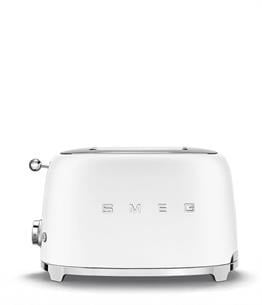 SMEG Mat Beyaz 2X1 Ekmek Kızartma Makinesi TSF01WHMEU