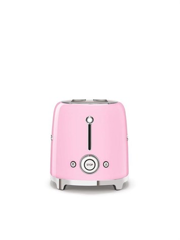 SMEG Pembe 2X1 Ekmek Kızartma Makinesi TSF01PKEU