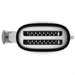 SMEG Siyah 2X2 Ekmek Kızartma Makinesi TSF02BLEU