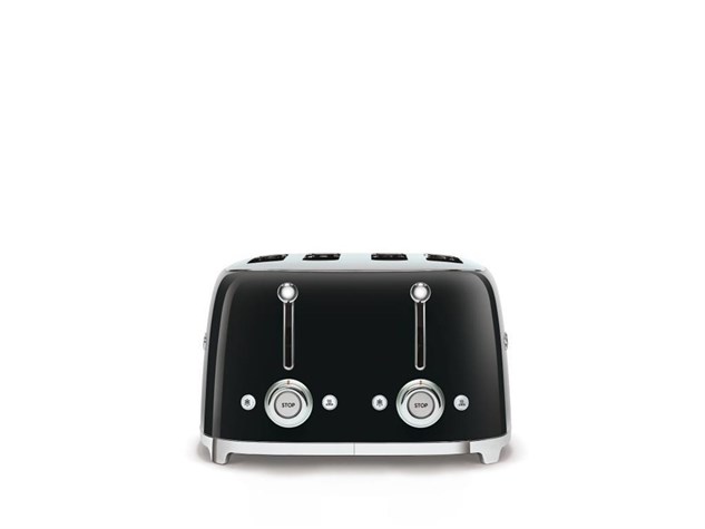 SMEG Siyah 4X1 Ekmek Kızartma Makinesi TSF03BLEU