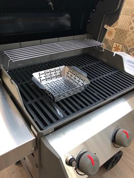 Weber Deluxe Izgara Sepeti, Paslanmaz çelik, Küçük 19 x 24 cm  6481