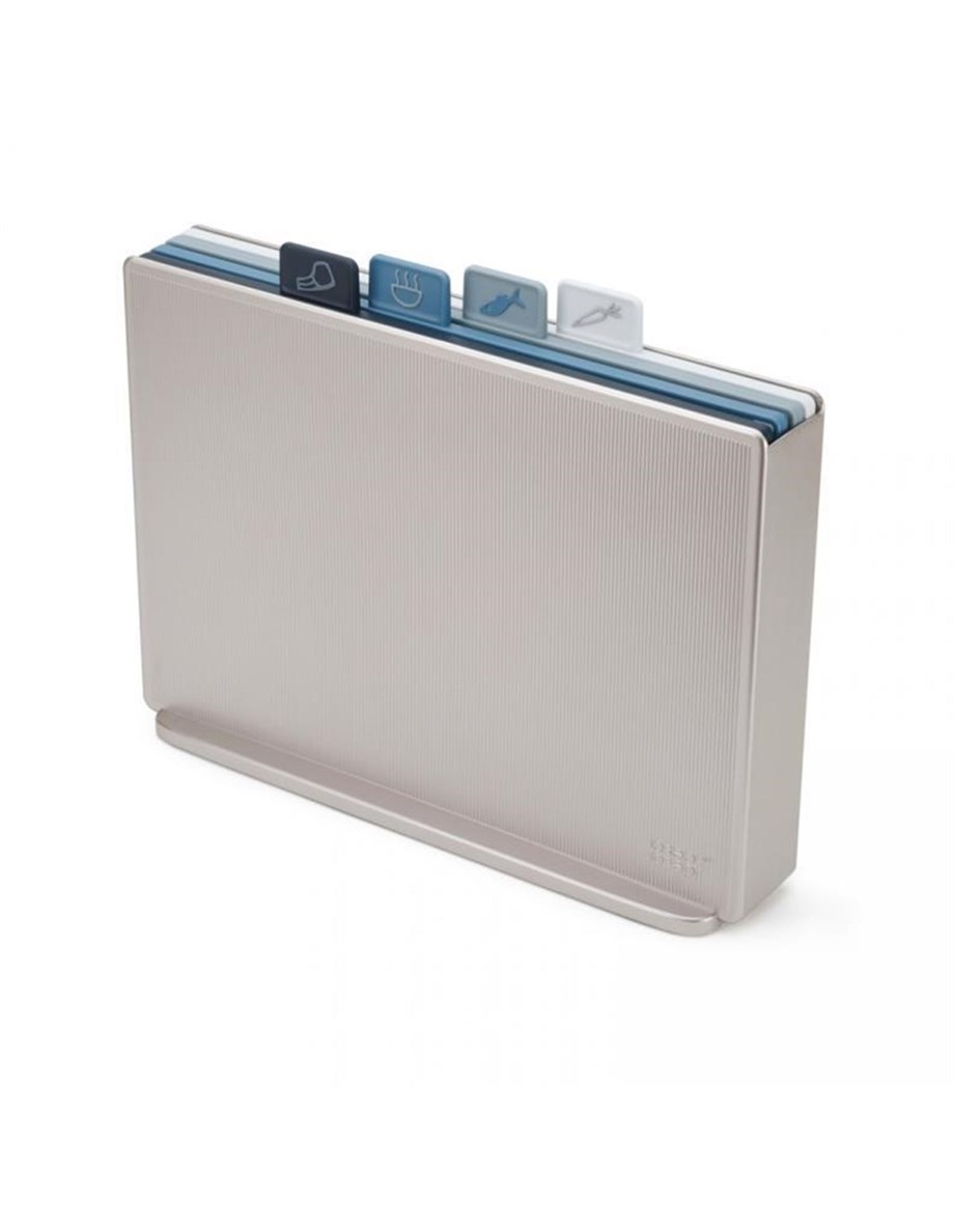 Joseph Joseph 60168 Editions Collection Index Kesme Tahtası Seti – Gümüş