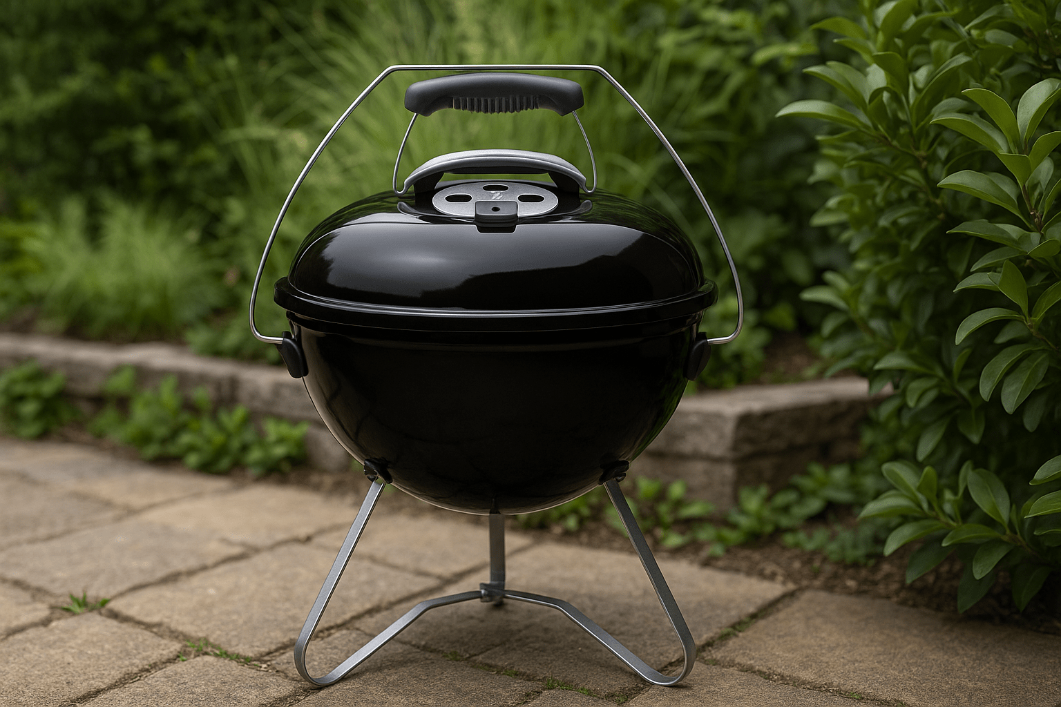 WB-1121004,Weber Smokey Joe® Premium 37 cm Siyah Kömürlü Barbekü 1121004