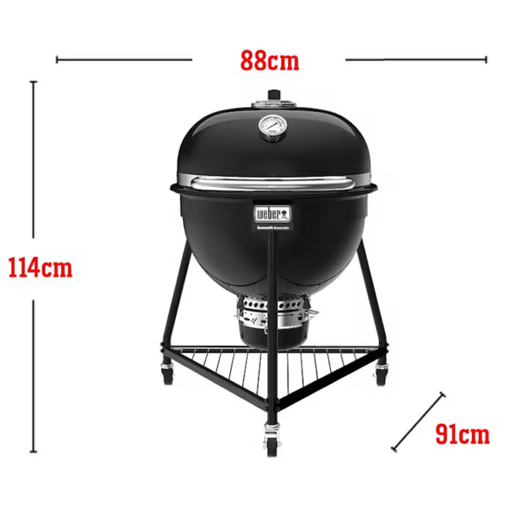 WB-18201004,Weber Summit Kamado E6 61 cm Kömürlü Barbekü 18201004