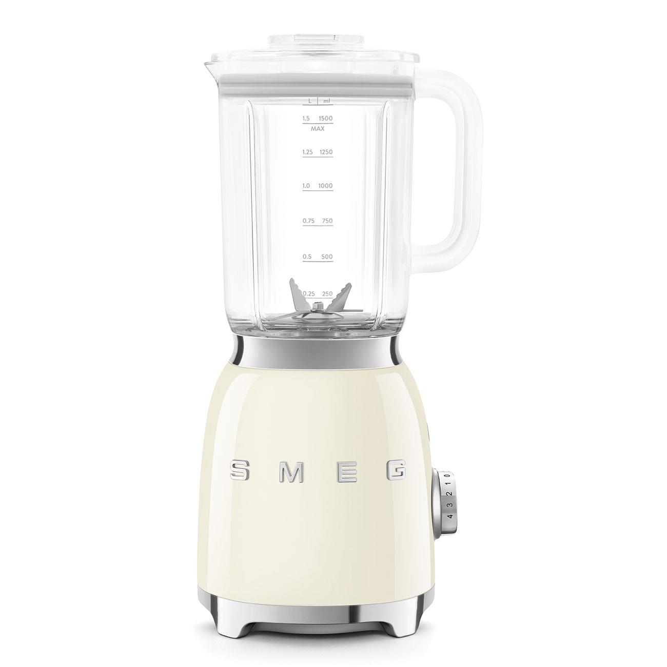 SMEG 50's Style Retro Krem Smoothie Blender BLF03CREU