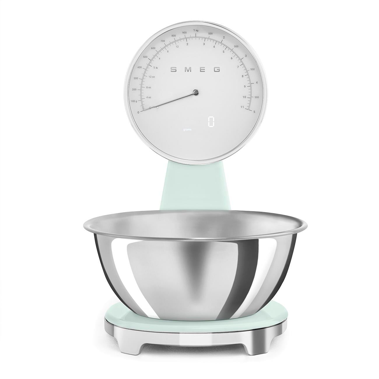 SMEG 50's Style Retro Pastel Yeşil Analog Mutfak Tartısı KSF01PGWW