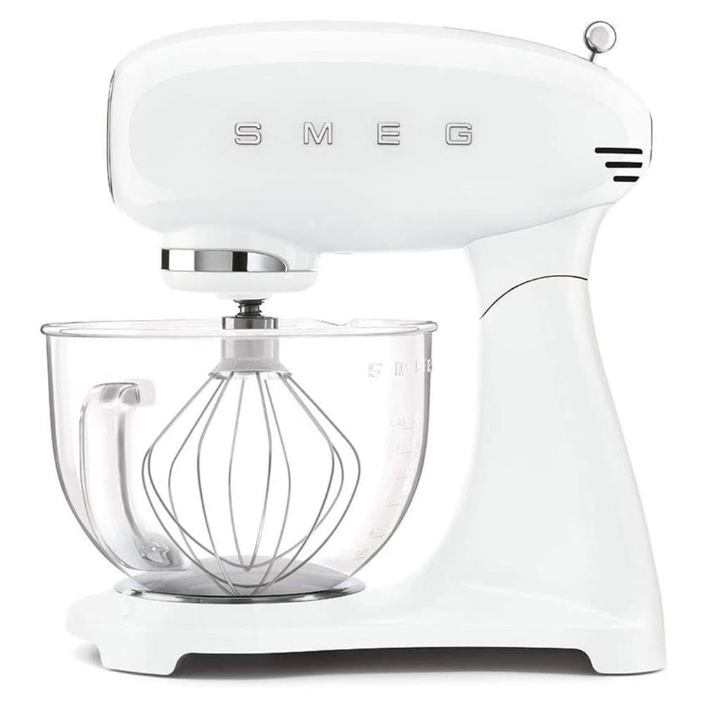 SMEG Komple Beyaz Cam Kaseli Stand Mikser SMF13WHEU