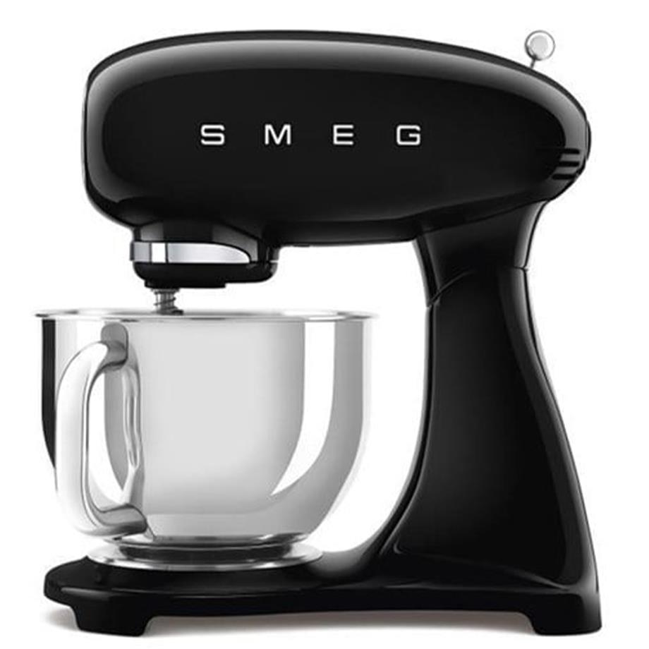 SMEG Komple Siyah Stand Mikser SMF03BLEU