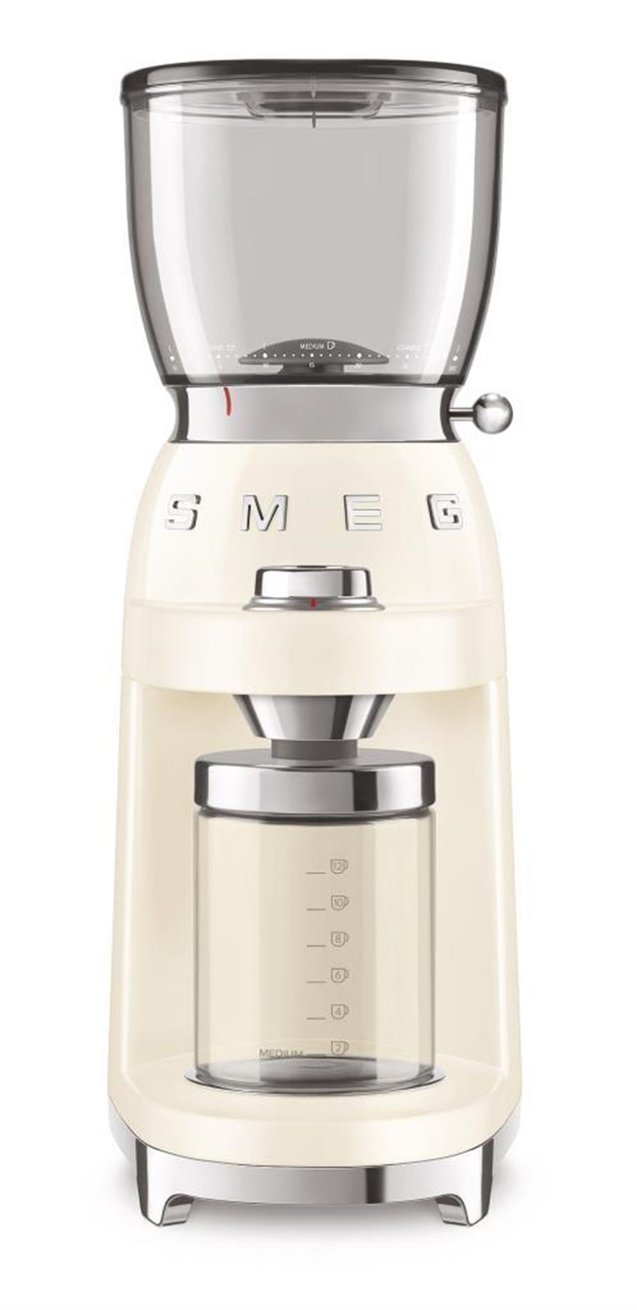 SMEG Krem Kahve Öğütme Makinası CGF01CREU