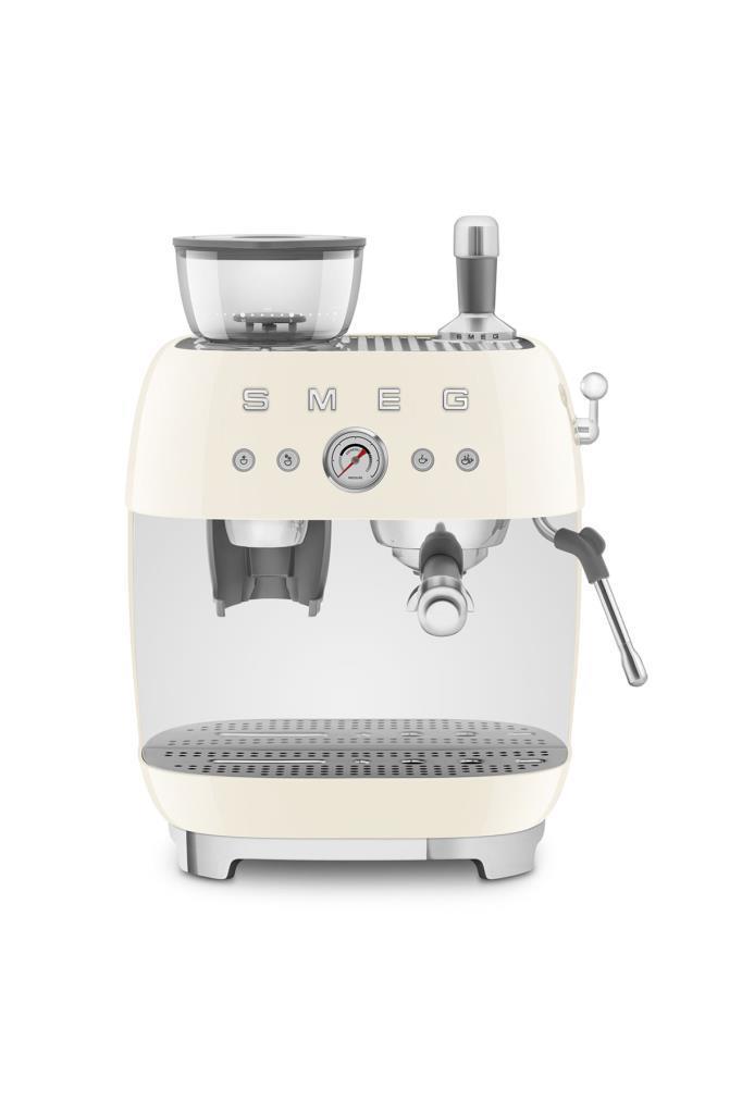 Smeg Krem Öğütücülü Espresso Kahve Makinesi EGF03CREU