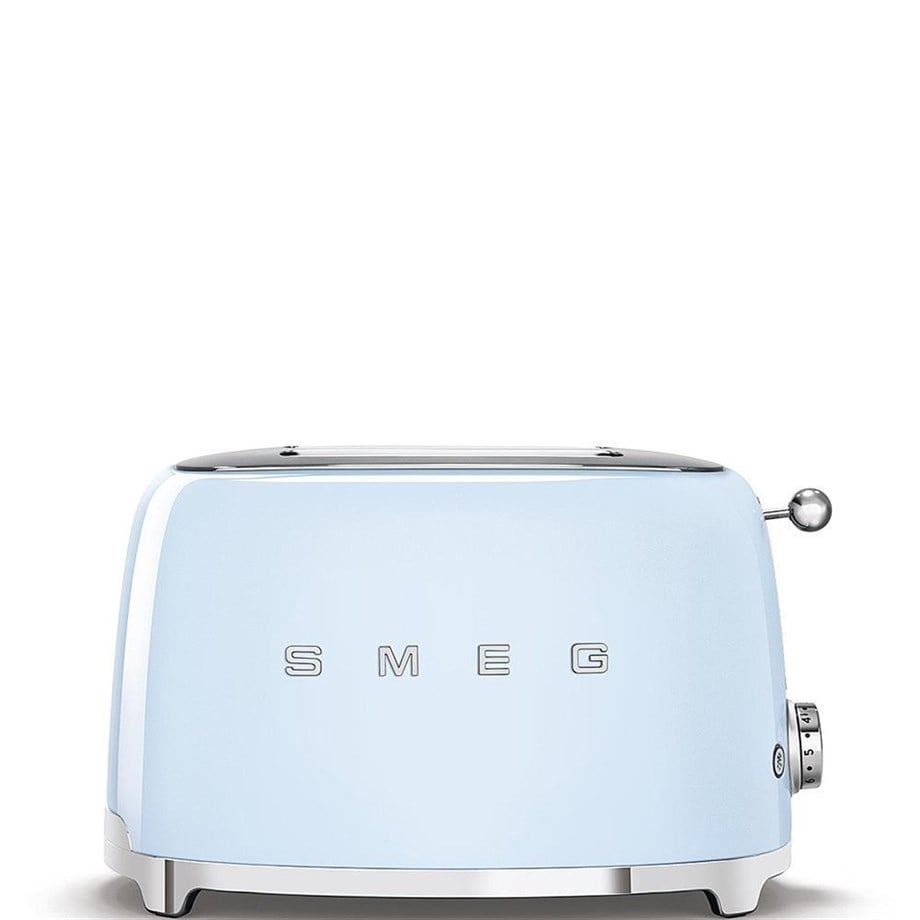 SMEG Pastel Mavi 2X1 Ekmek Kızartma Makinesi TSF01PBEU