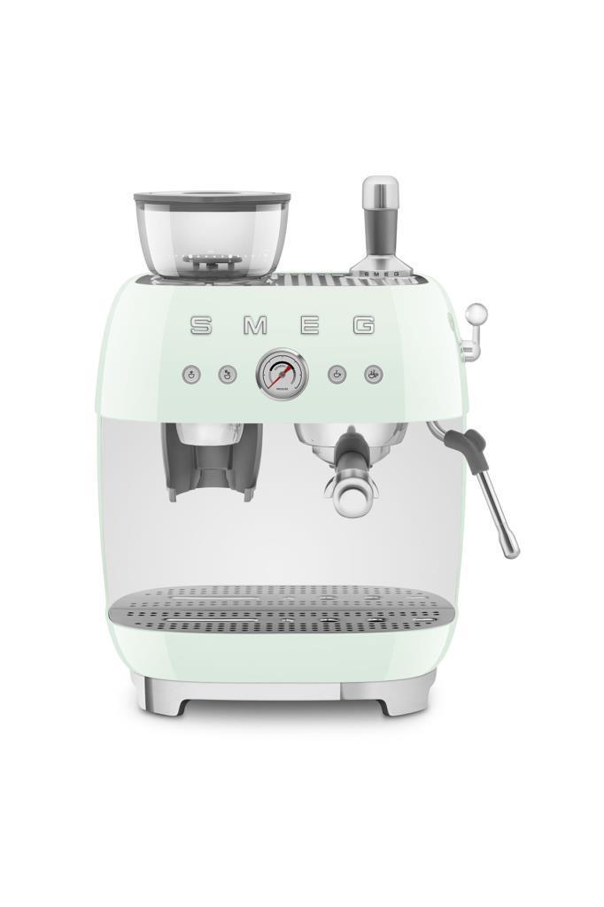 Smeg Pastel Yeşil Öğütücülü Espresso Kahve Makinesi EGF03PGEU