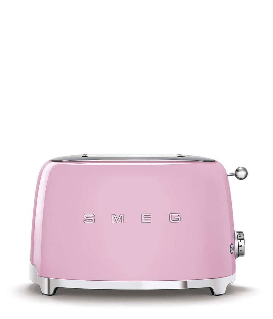 SMEG Pembe 2X1 Ekmek Kızartma Makinesi TSF01PKEU