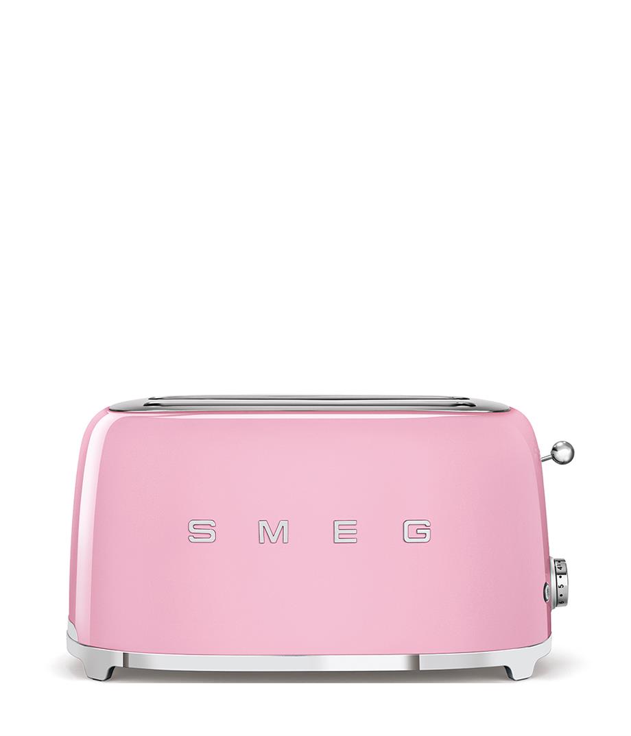 SMEG Pembe 2X2 Ekmek Kızartma Makinesi TSF02PKEU