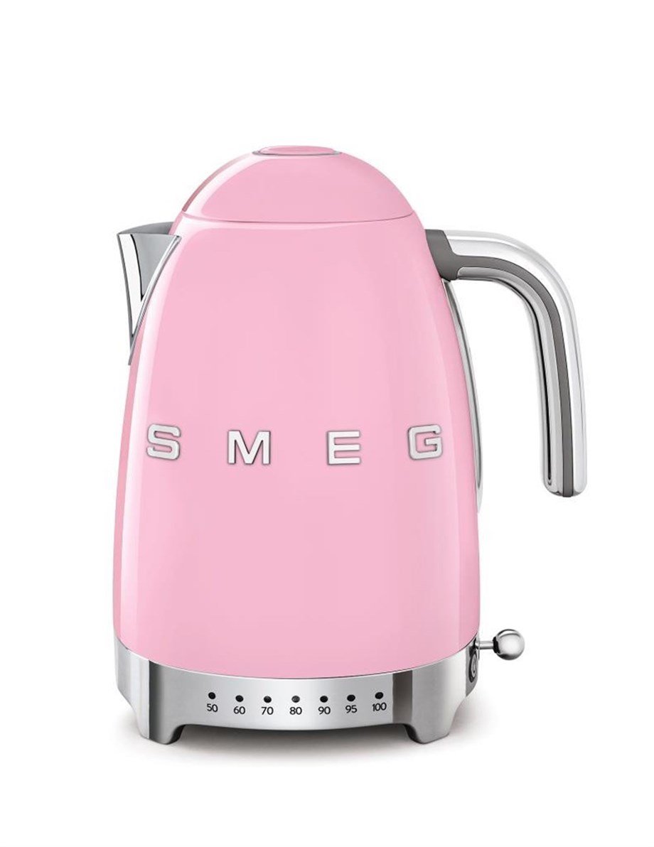 SMEG Pembe Isı Ayarlı Kettle KLF04PKEU