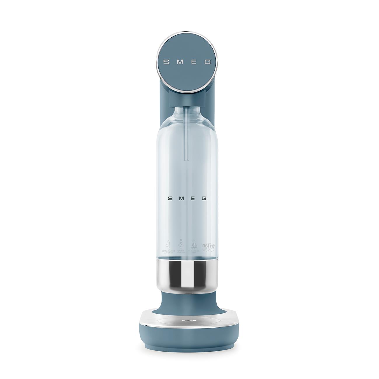 Smeg Tritan™ Renew Mat Mavi Soda Makinesi SKC01SBM