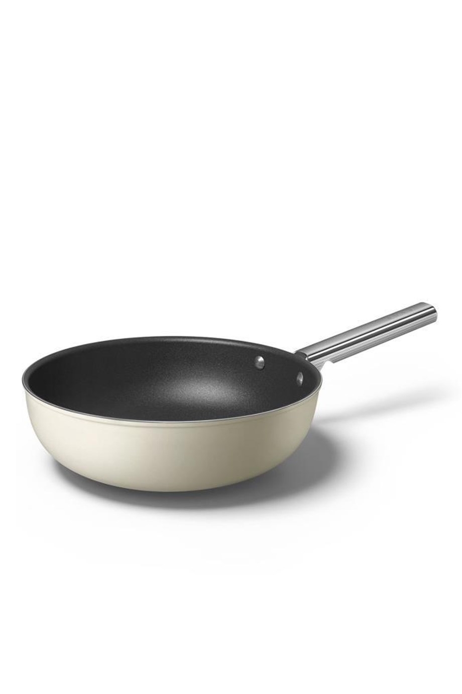 SMEG Wok Tava Krem CKFW3001CRM
