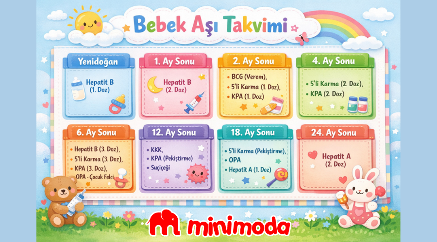 Bebek Aşı Takvimi