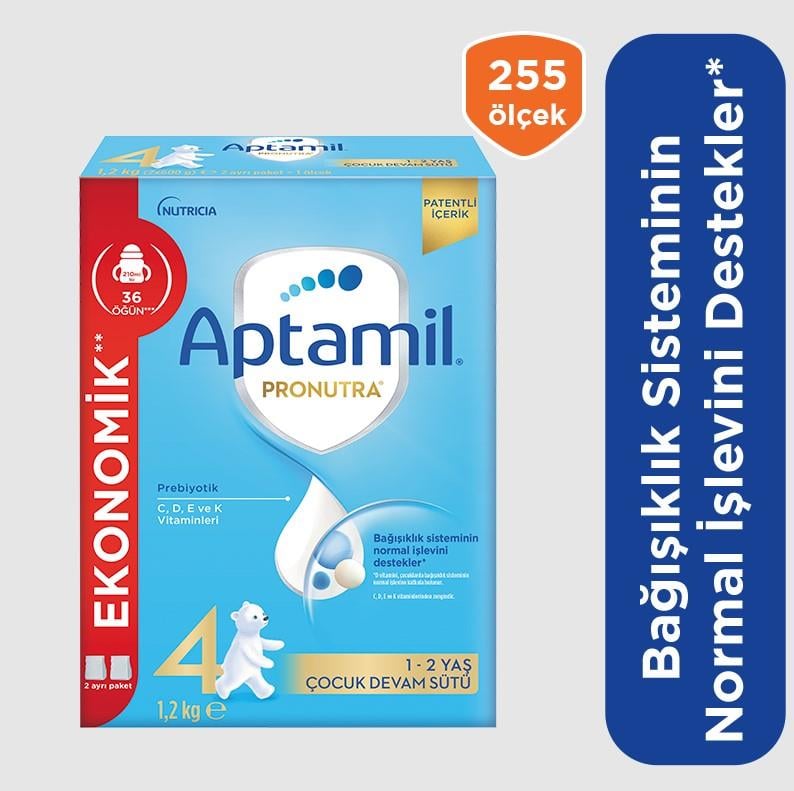 Aptamil 4 Çocuk Devam Sütü 1200 gr 1 Yaş+