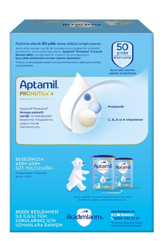 Aptamil 4 Çocuk Devam Sütü 1200 gr 1 Yaş+