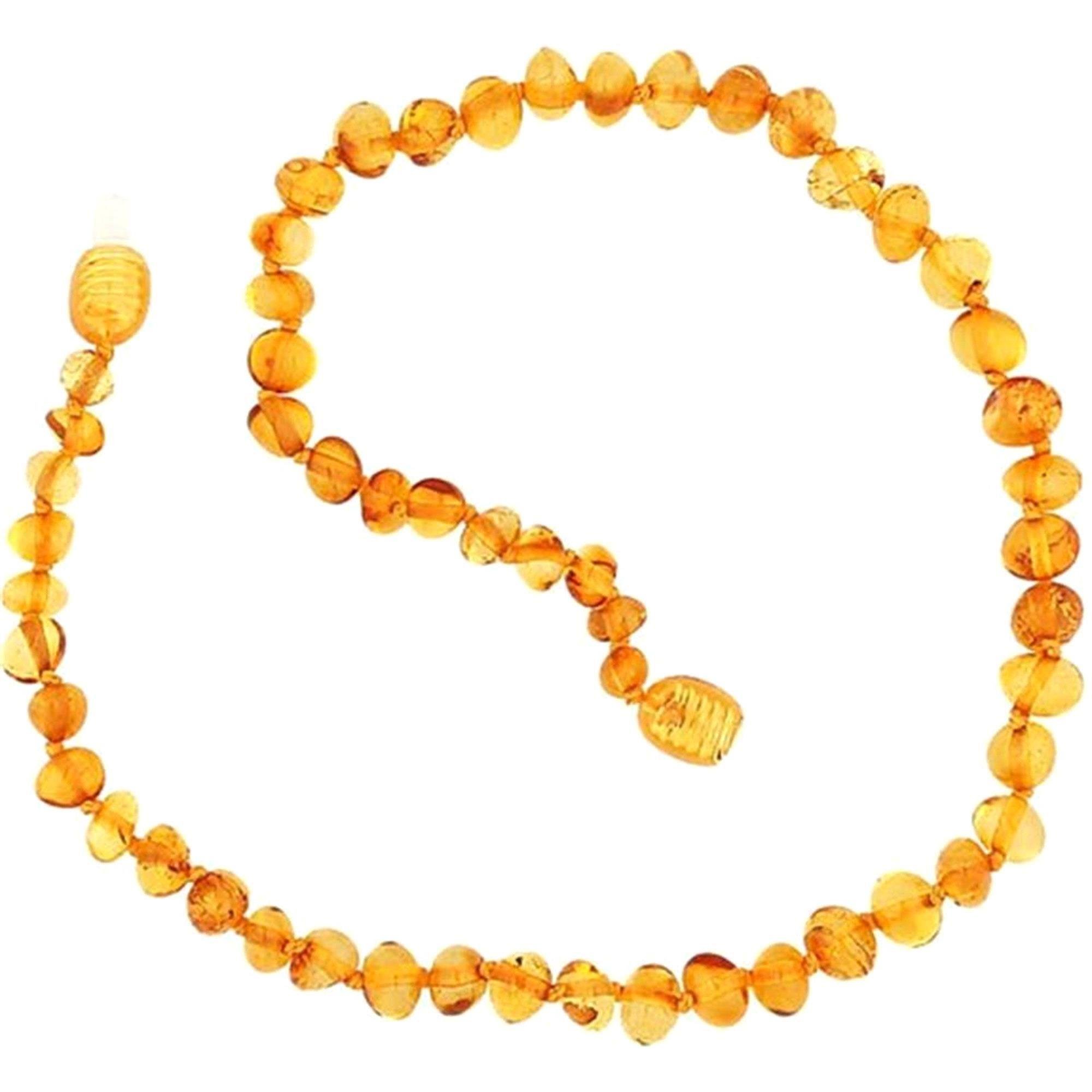 Babyjem Kehribar Bebek Kolyesi Bal Art-587