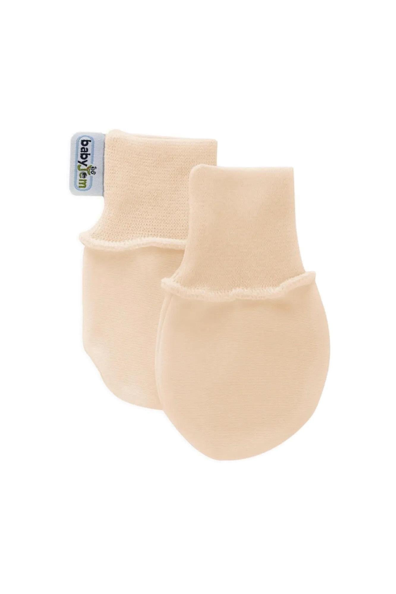 Babyjem Yenidoğan Bebek Eldiveni Somon Art-398