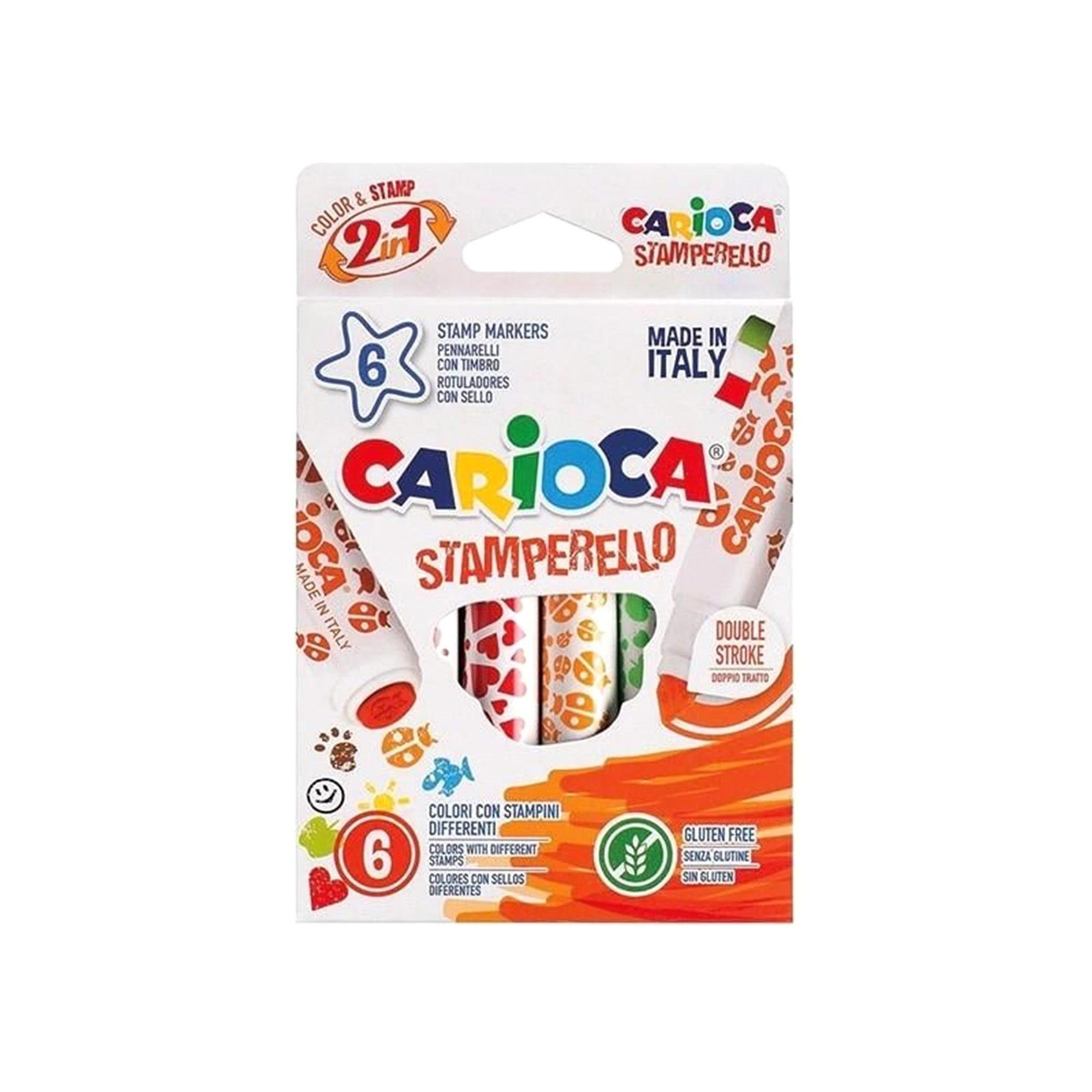 Carioca Stamperello 6'lı Keçeli Boya Kalemi 42279