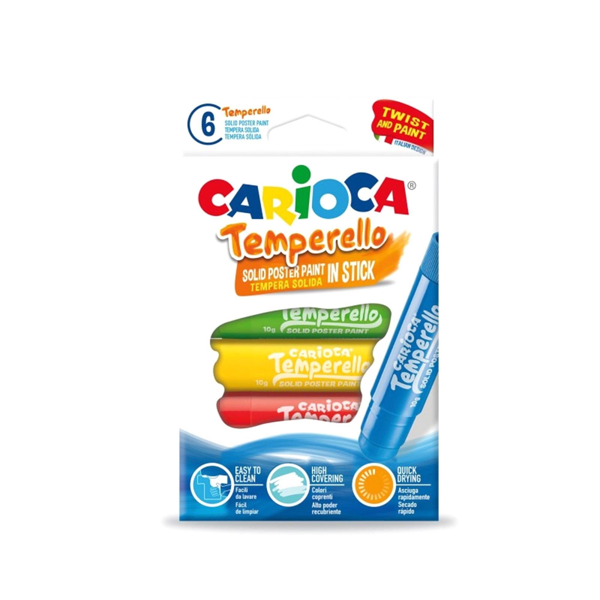 Carioca Temperello Stick Poster 6lı Boyama Kalemi 42739